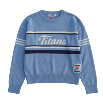 Light Blue Oversized Knit Sweater